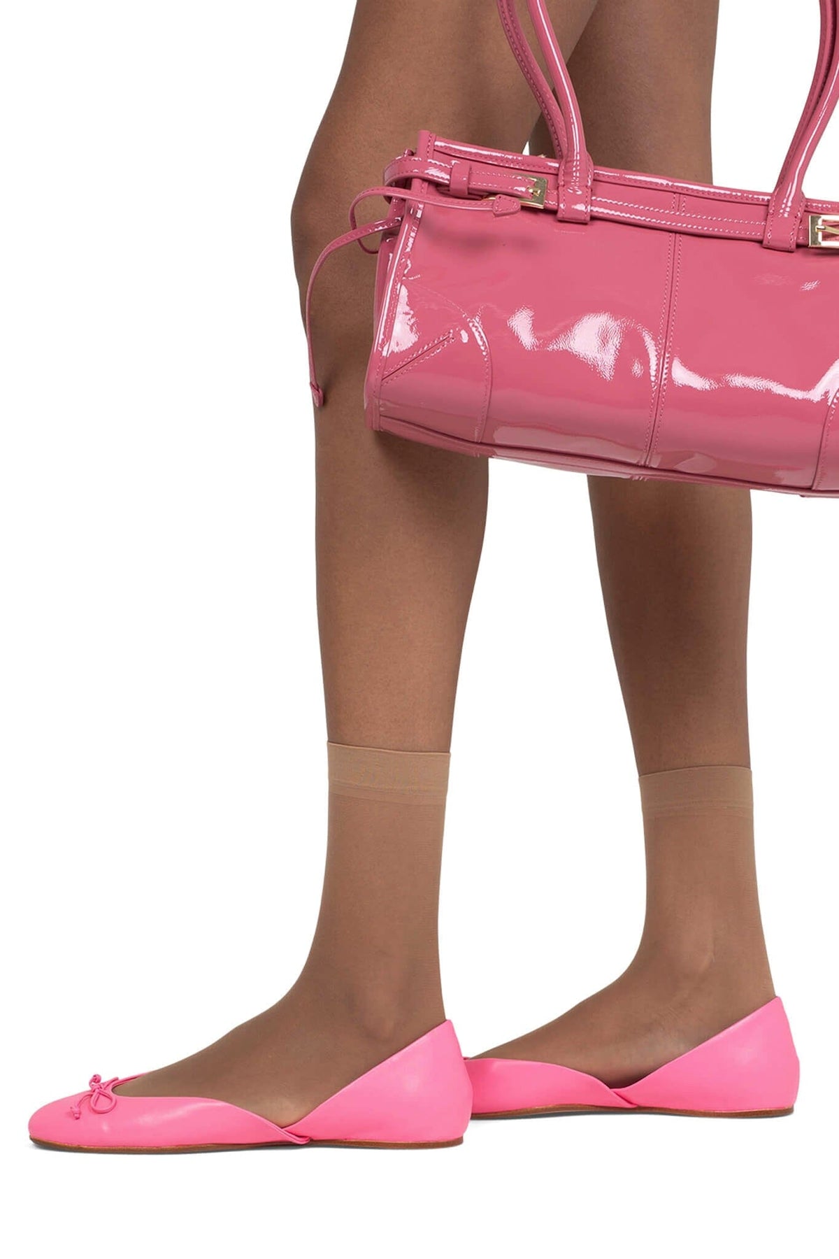 PERKY Ballet Flat - Fuchsia Neon |Jeffrey Campbell