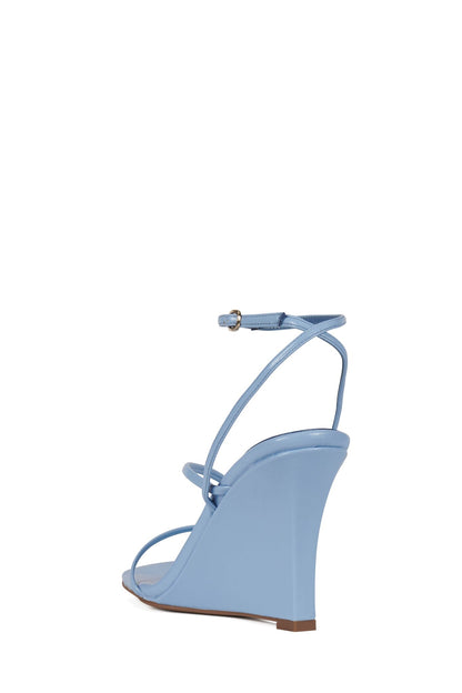 HIGHLIGHT Wedge Sandal - Baby Blue |Jeffrey Campbell