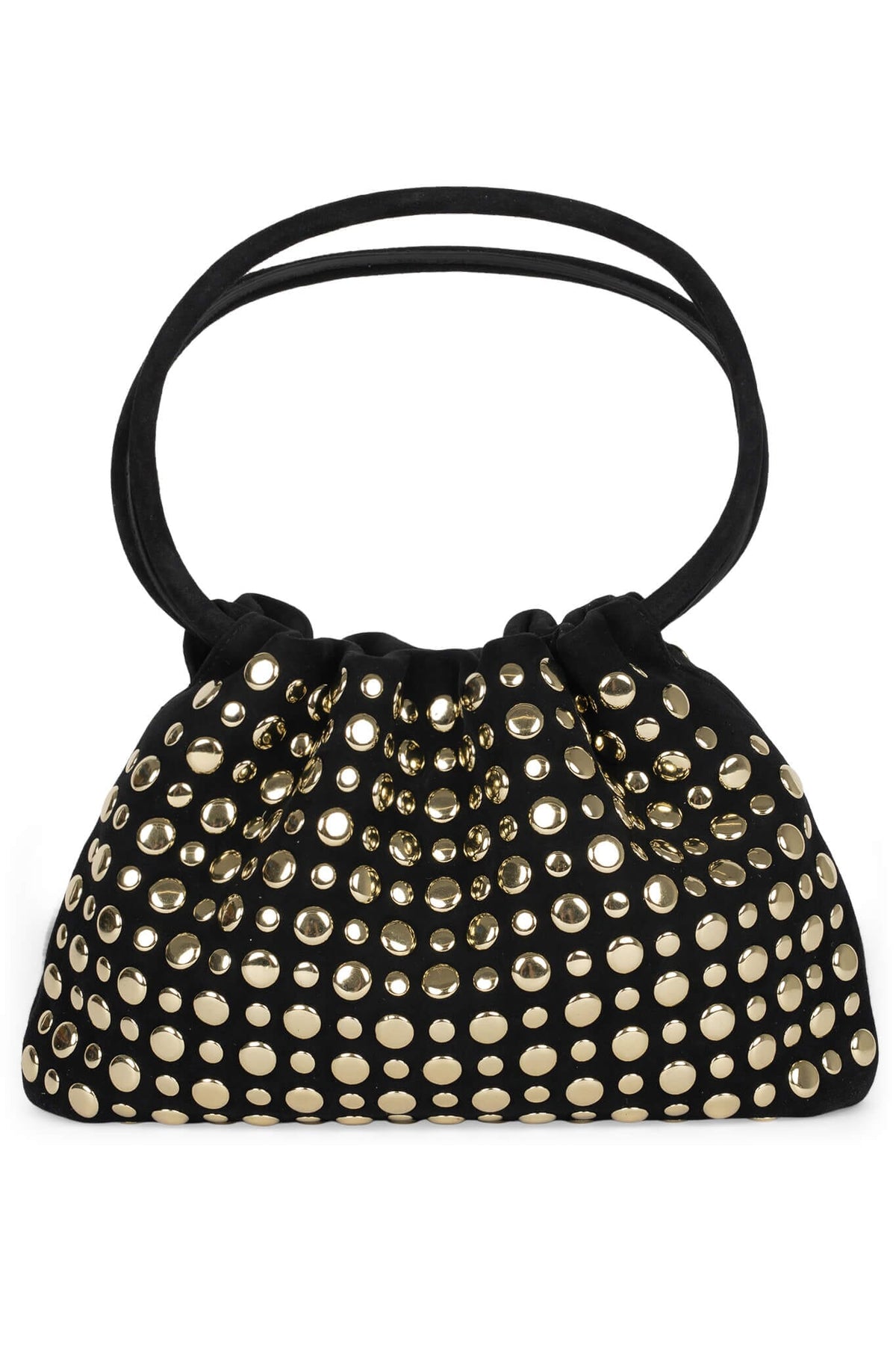 LIL-BRAT Bucket Bag - Tan Suede Gold |Jeffrey Campbell