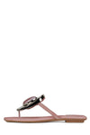 Pink Suede Silver