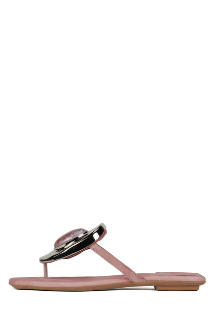 BAZAAR - Pink Suede Silver |Jeffrey Campbell