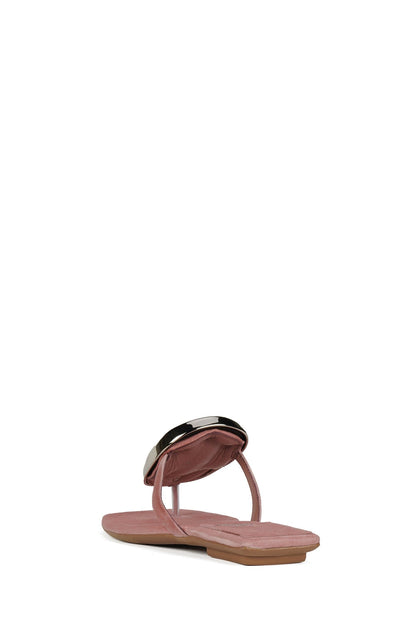 BAZAAR - Pink Suede Silver |Jeffrey Campbell