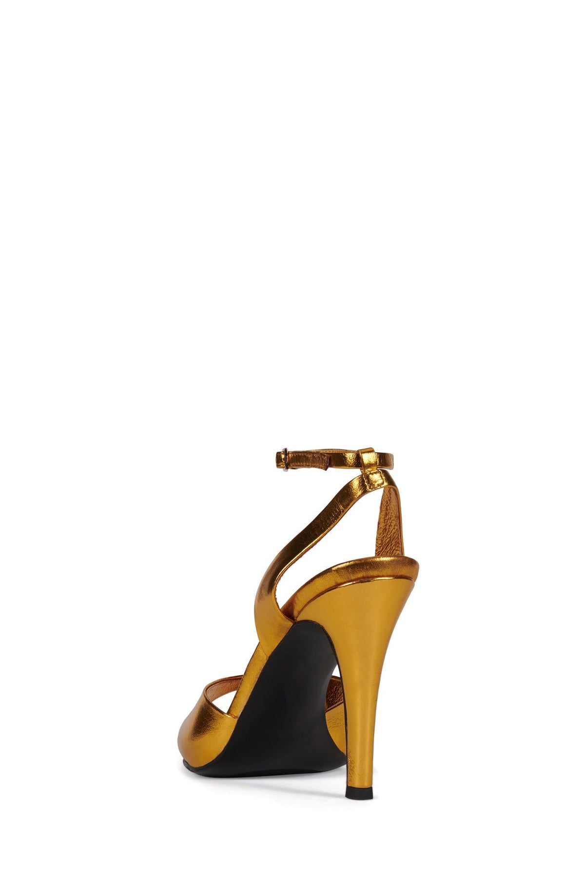 BAR-HOP Heeled Sandal - Gold Metallic |Jeffrey Campbell