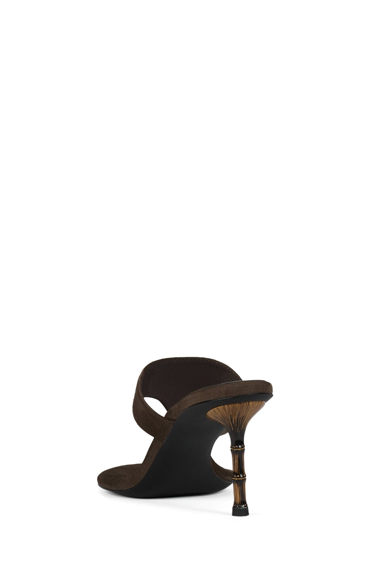 MARILLA Heeled Thong Sandal - Coffee Suede |Jeffrey Campbell