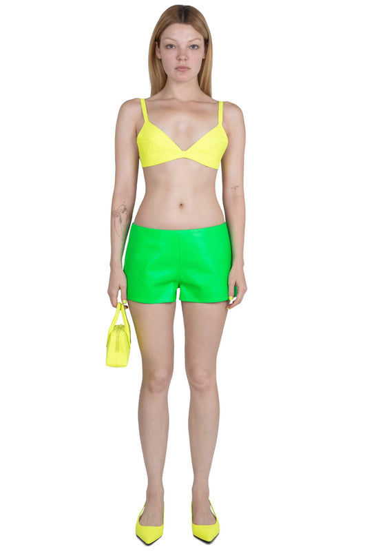 OUT-WEST SHORTS Shorts - Green Neon |Jeffrey Campbell