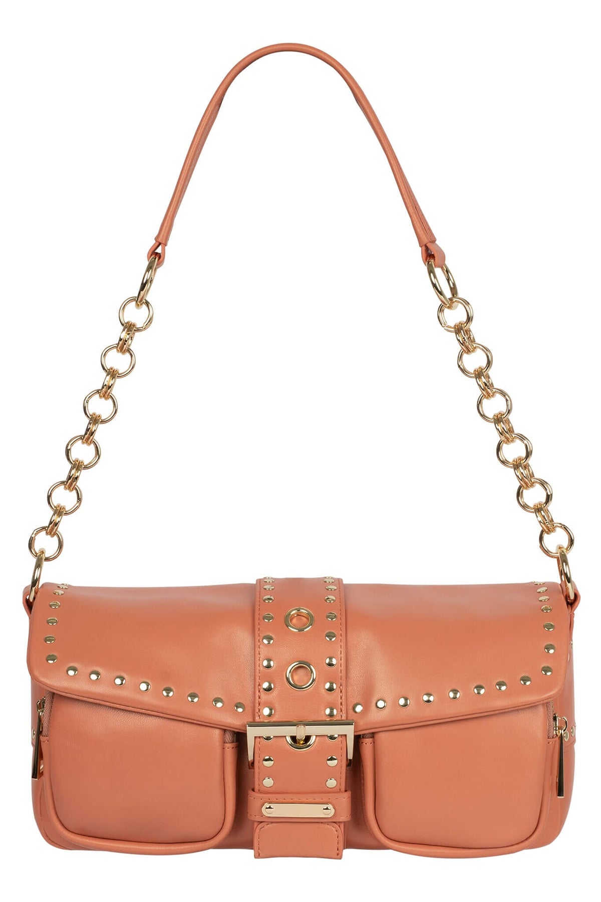NIGHT-OUT Shoulder Bag - Coral |Jeffrey Campbell