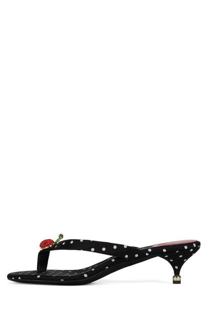QT-PIE - Black White Polka Dots |Jeffrey Campbell