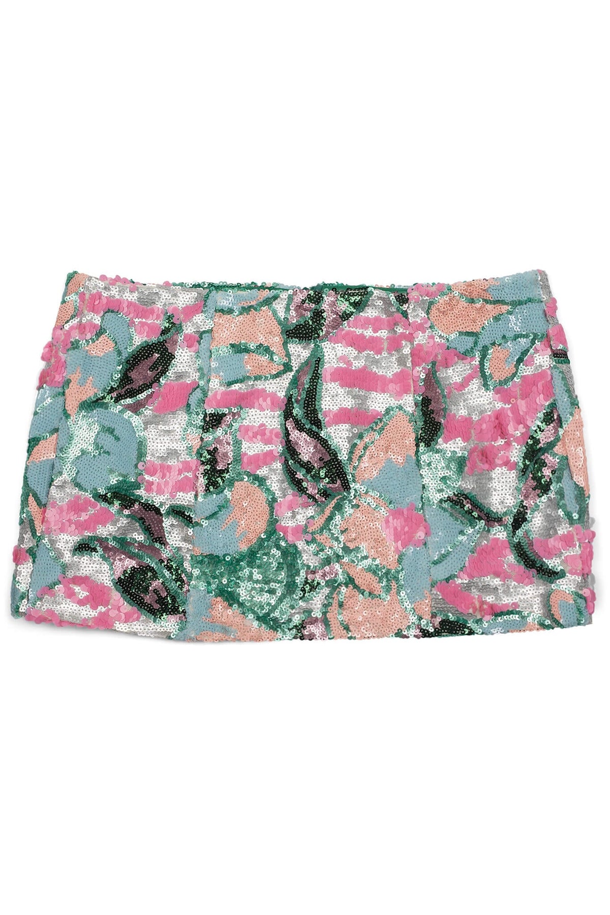 MAISY-SEQ SKIRT - Teal Multi |Jeffrey Campbell