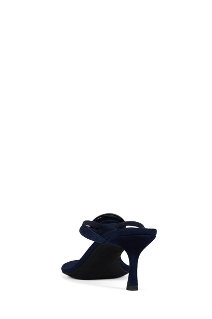 NIMORA - Navy Suede Combo |Jeffrey Campbell