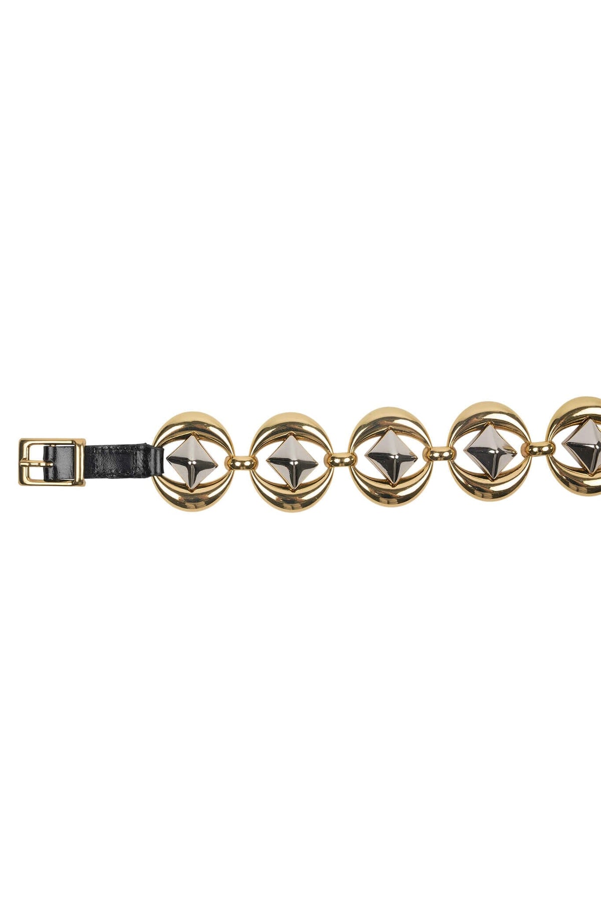 YOU-BETTER CUFF Arm Cuff - Gold Silver Black Combo |Jeffrey Campbell