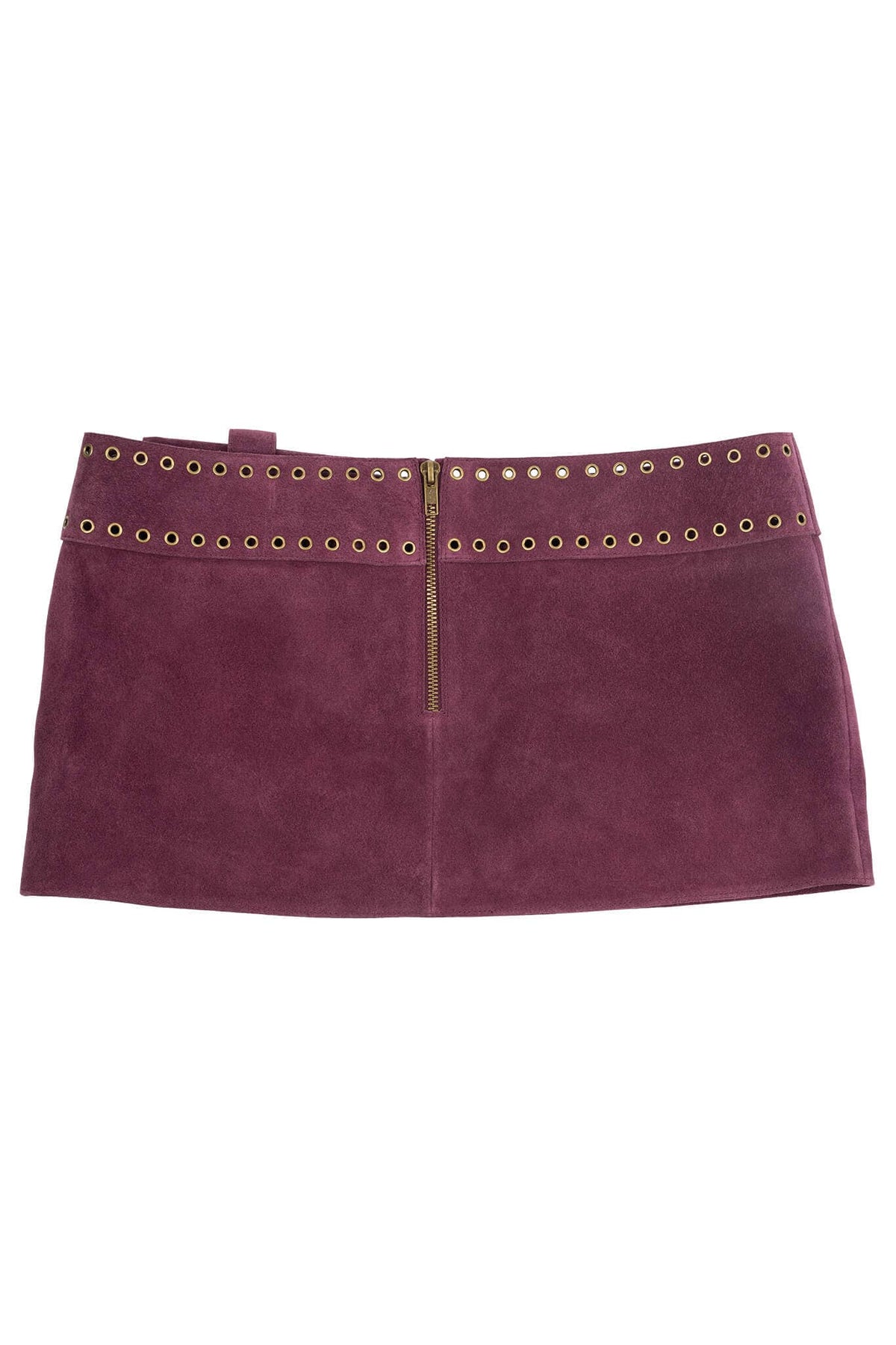 BOLSITA Mini Skirt - Berry Suede |Jeffrey Campbell