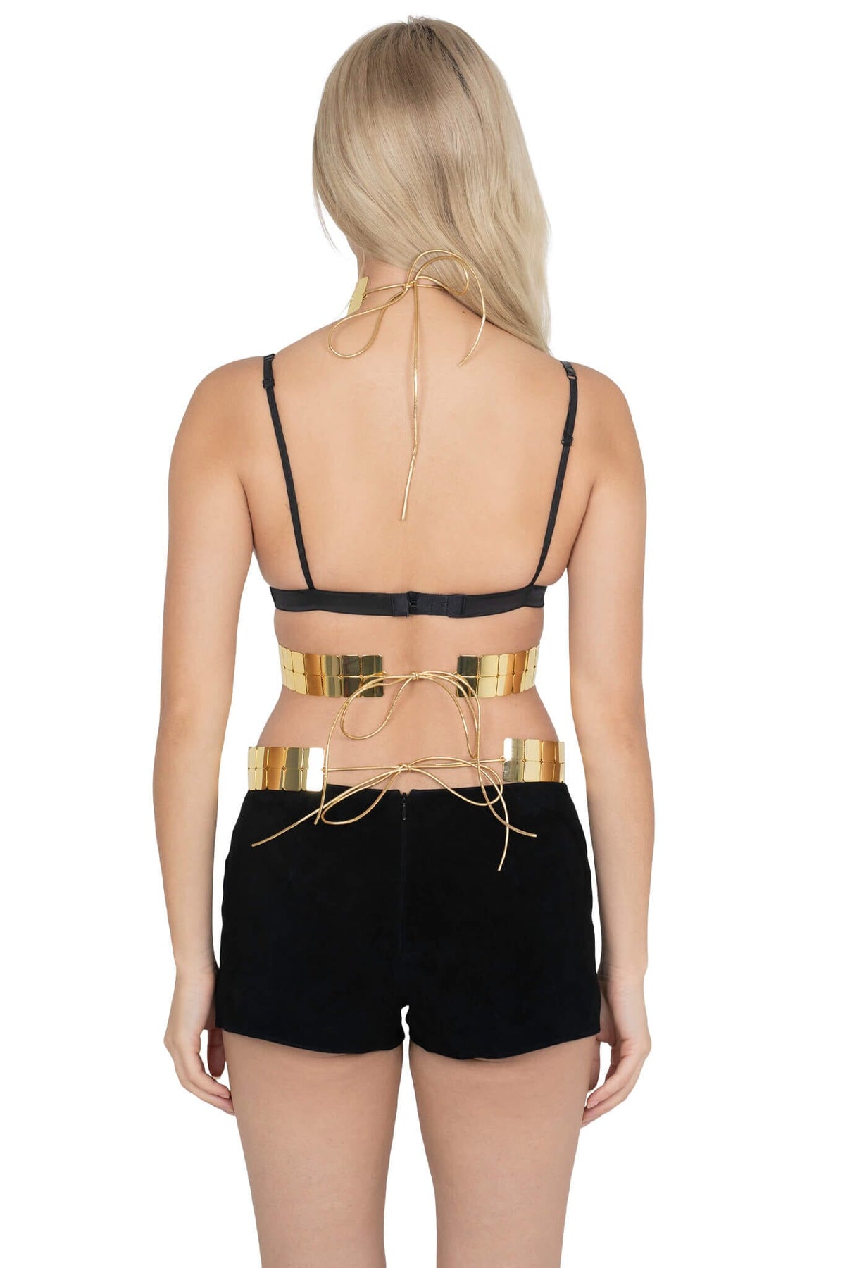 ABYSSINIA HARNESS Harness - Gold |Jeffrey Campbell