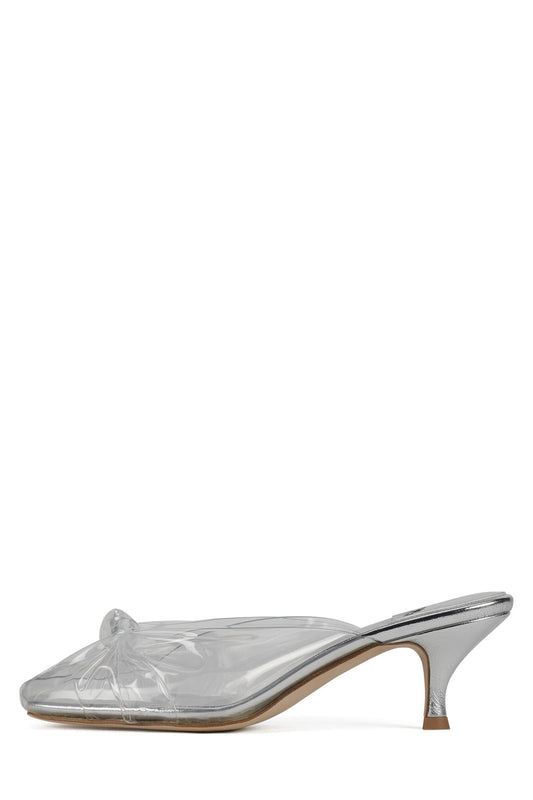 CRYSTALA - Clear Silver |Jeffrey Campbell