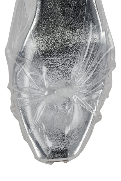 CRYSTALA - Clear Silver |Jeffrey Campbell