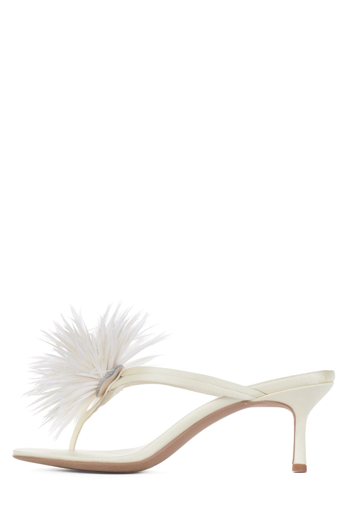 FIREWORK - Cream Satin |Jeffrey Campbell