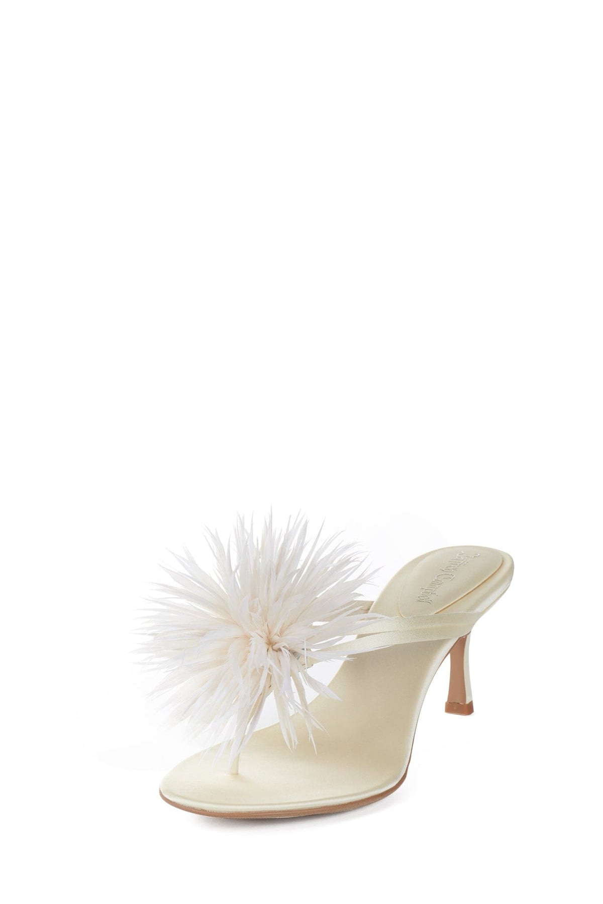 FIREWORK - Cream Satin |Jeffrey Campbell