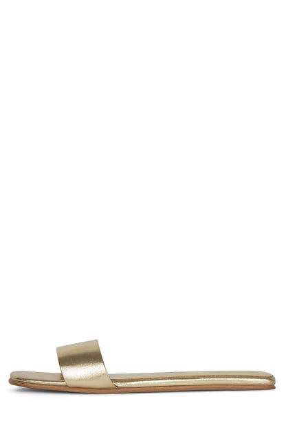 VELLUM Flat Sandal - White |Jeffrey Campbell