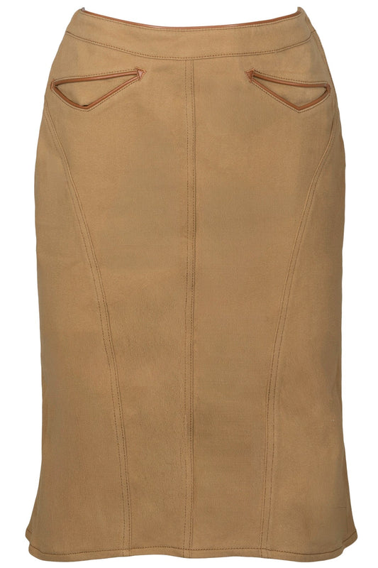 RESPONSE SKIRT - Beige |Jeffrey Campbell