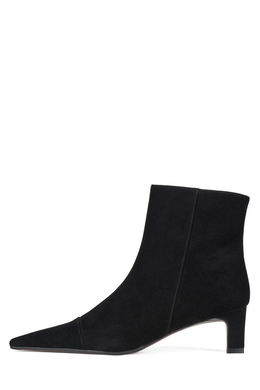 NO-TIME - Black Suede |Jeffrey Campbell