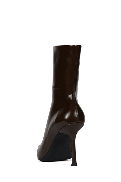 DARING-2 Ankle Bootie - Dark Brown |Jeffrey Campbell