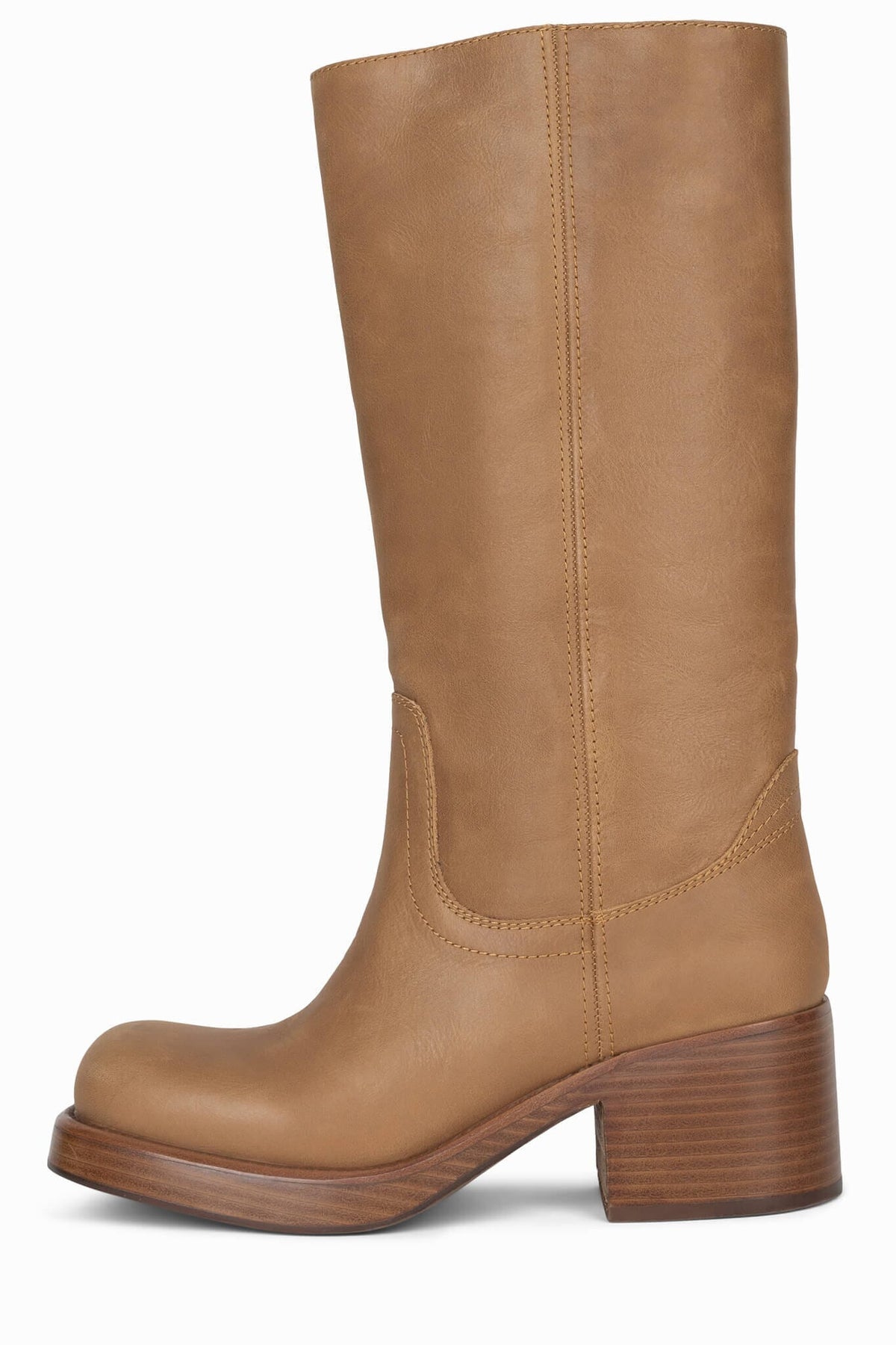 REFLECT Heeled Boot - Natural |Jeffrey Campbell