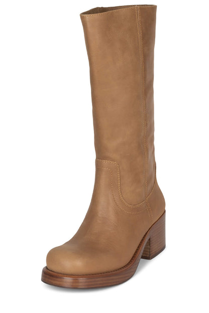 REFLECT Heeled Boot - Natural |Jeffrey Campbell