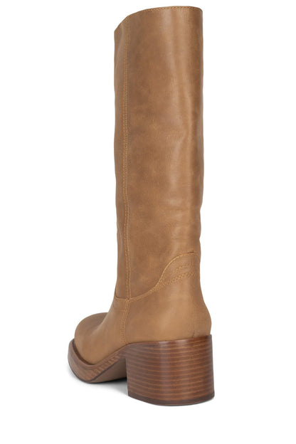 REFLECT Heeled Boot - Natural |Jeffrey Campbell