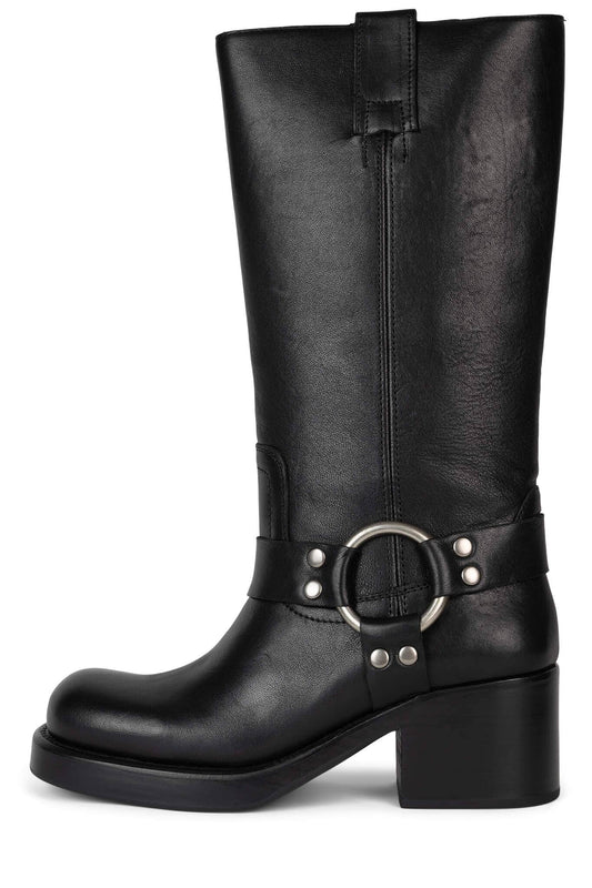 REFLECTION Knee High Boots - Black |Jeffrey Campbell
