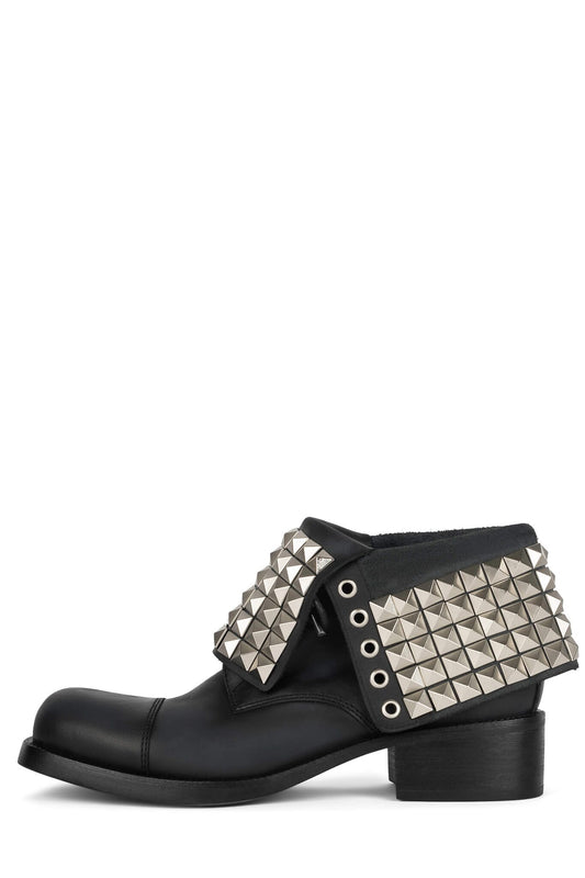 L-E-S - Black Washed Silver |Jeffrey Campbell