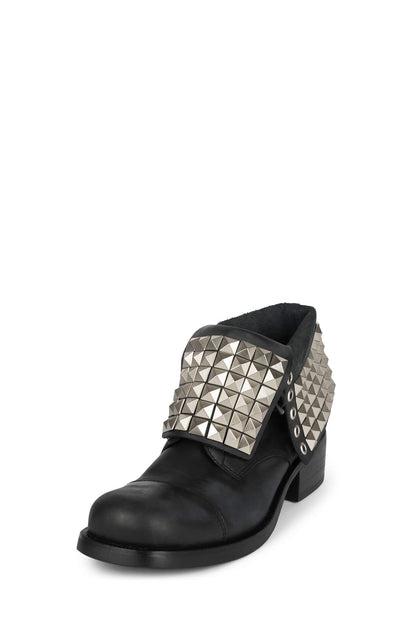 L-E-S - Black Washed Silver |Jeffrey Campbell