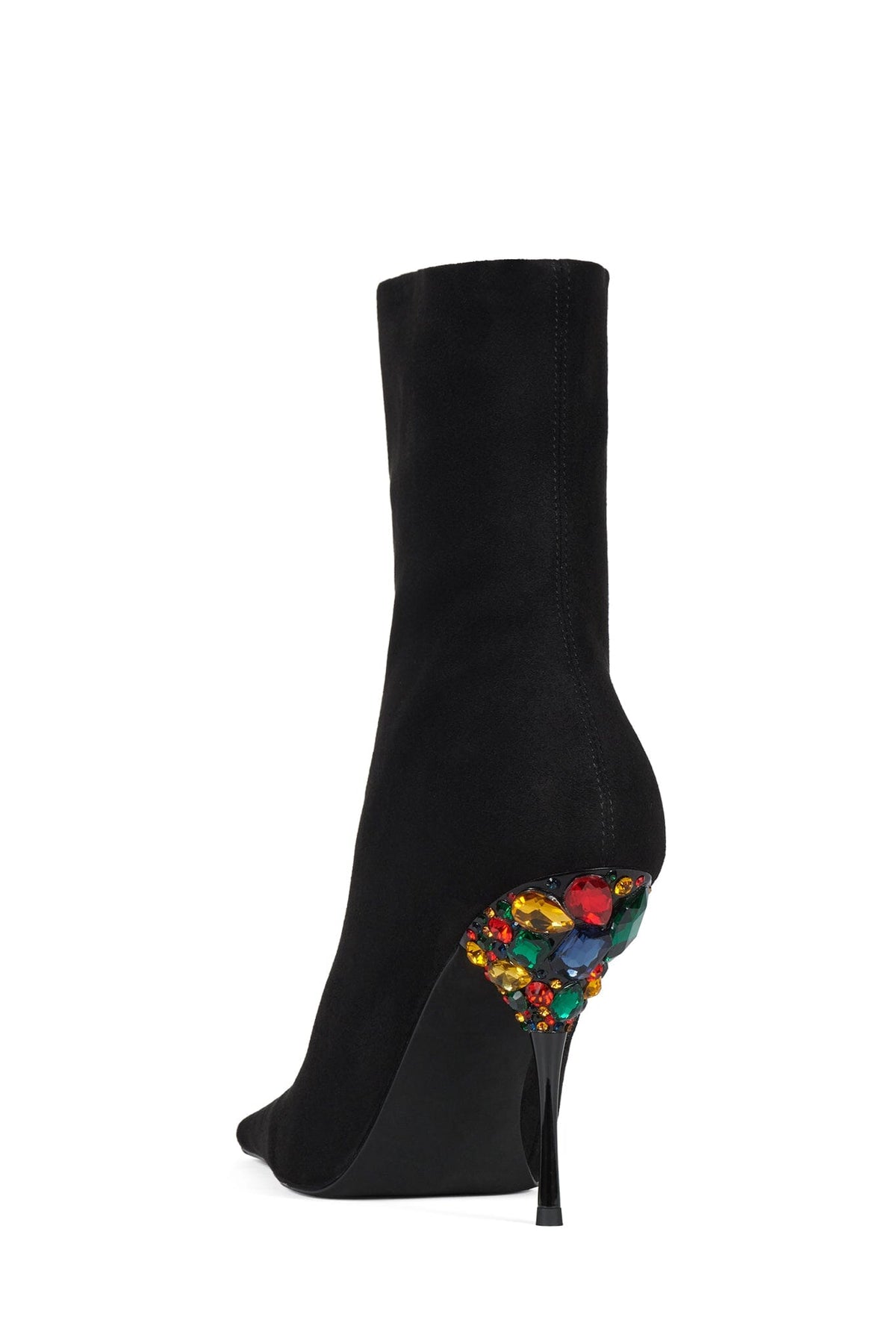 CROWNED - Black Suede Multi |Jeffrey Campbell