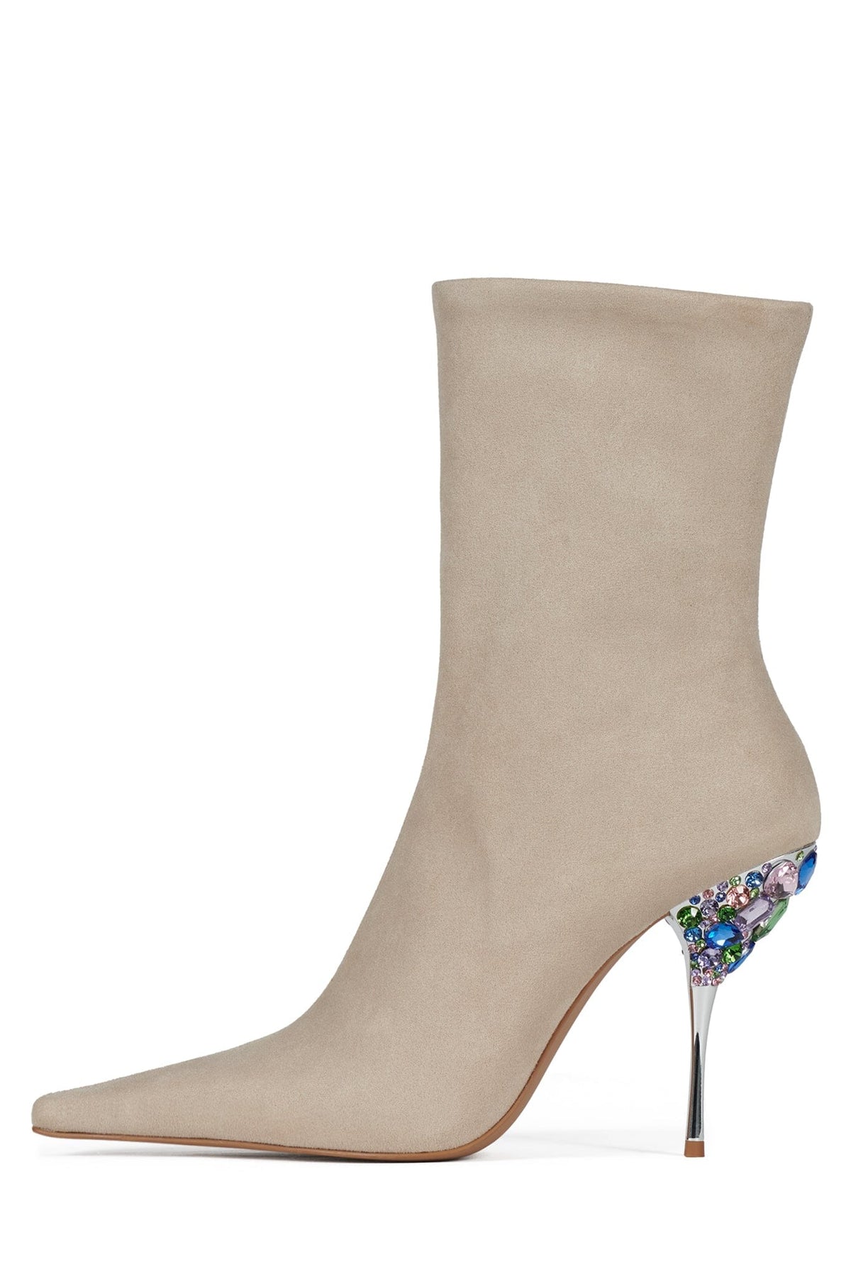 CROWNED - Black Suede Multi |Jeffrey Campbell