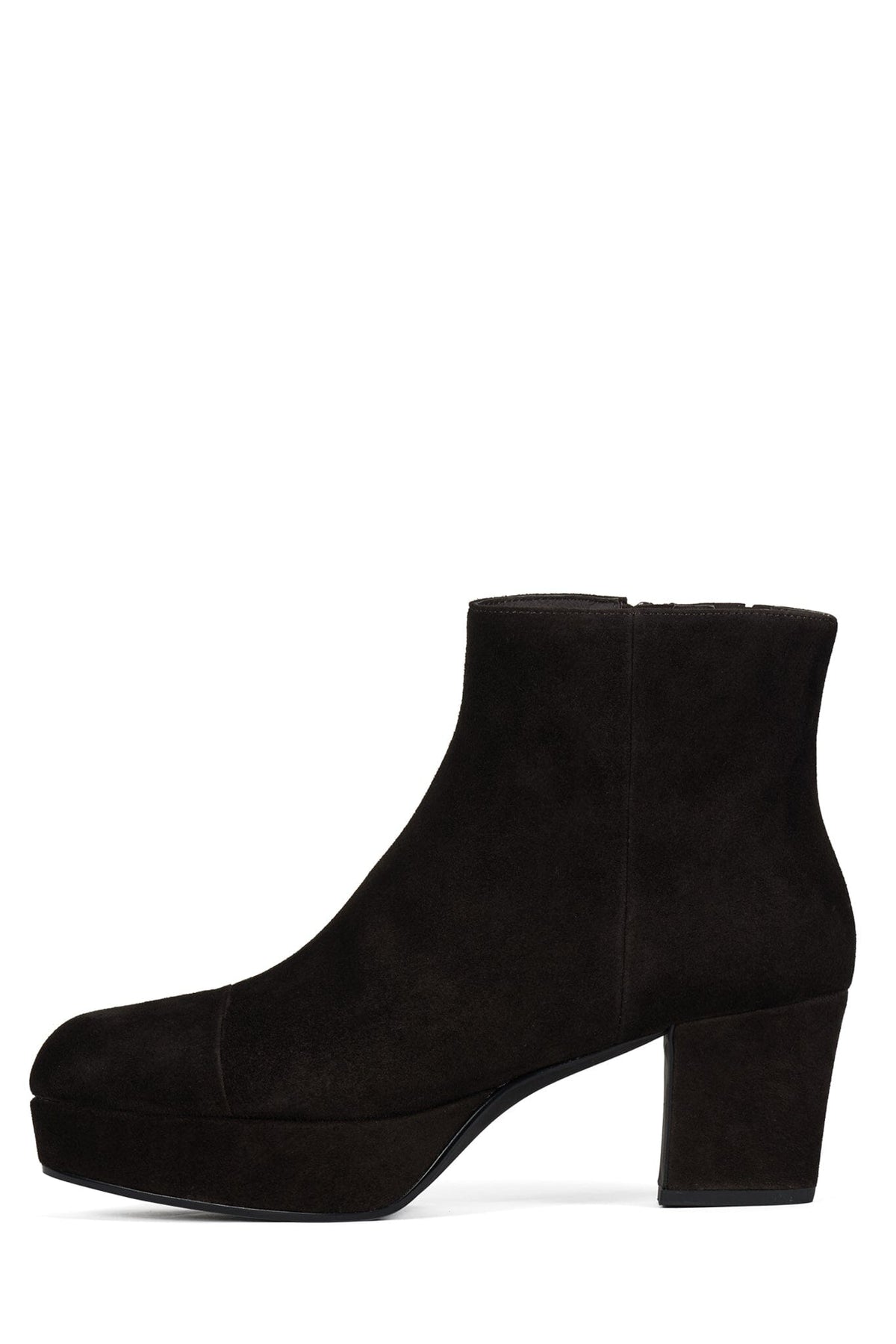 LIVRE Platform Ankle Boot - Brown Suede |Jeffrey Campbell