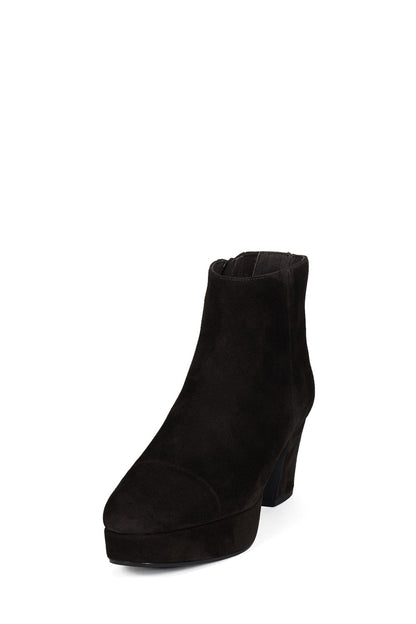 LIVRE Platform Ankle Boot - Brown Suede |Jeffrey Campbell