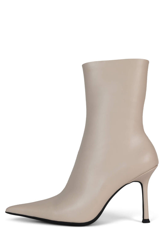 DARING Ankle Booties - Beige |Jeffrey Campbell