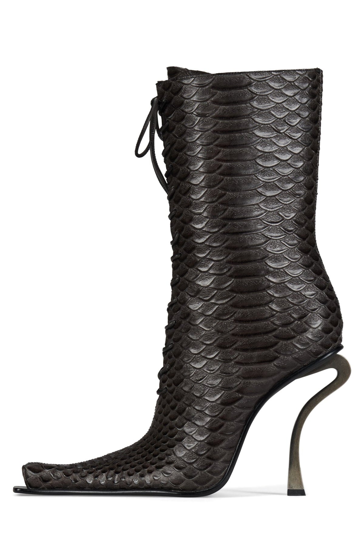 REMBRANDT Heeled Boot - Beige Ruboff |Jeffrey Campbell