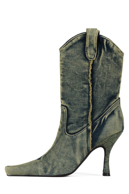 YEE-HAW - Blue Denim |Jeffrey Campbell