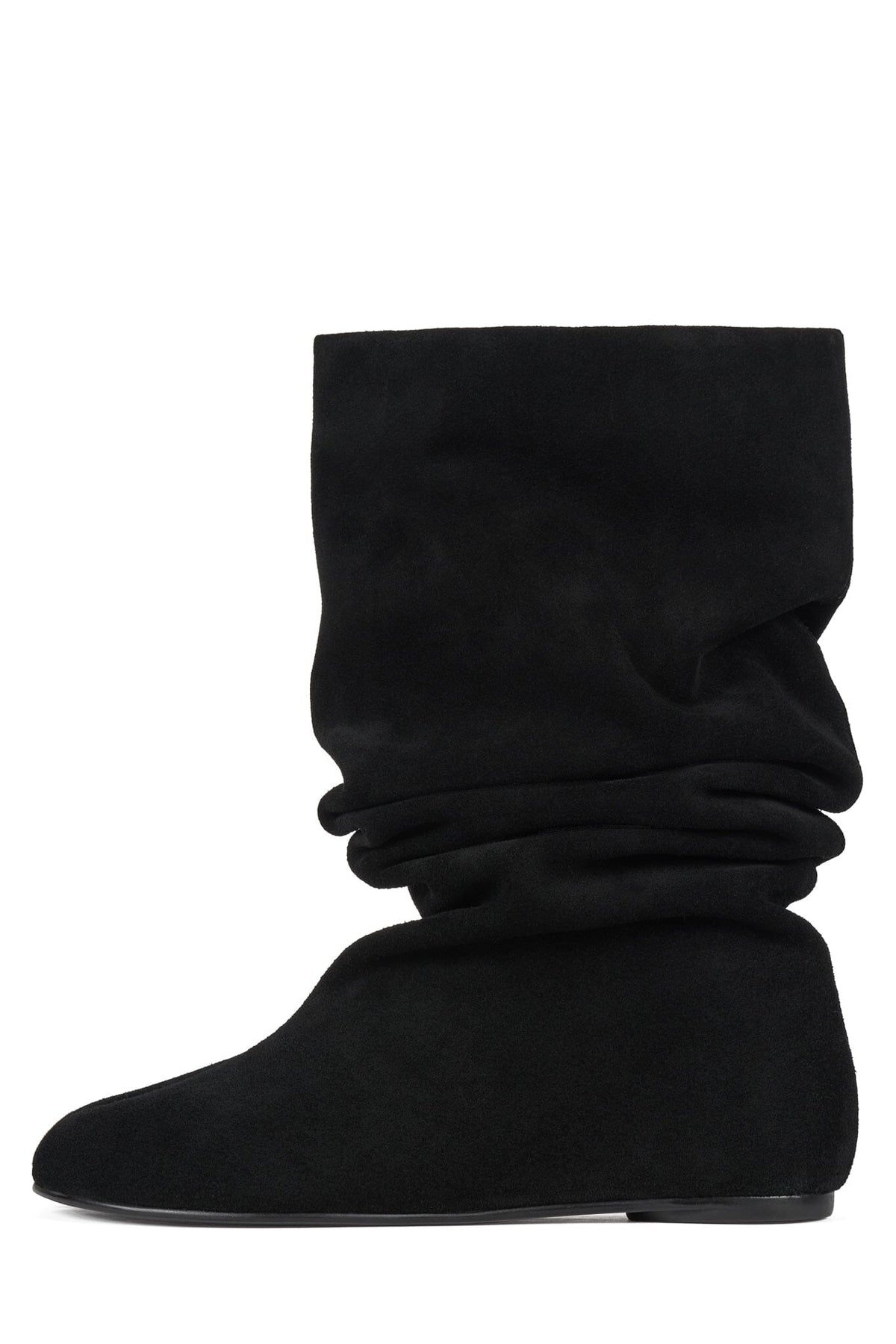 HERRING Slouch Boots - Black Suede |Jeffrey Campbell