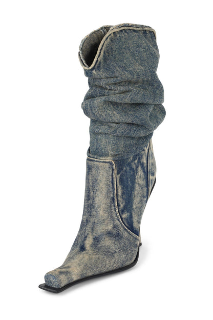 DULCIMER-S - Blue Denim |Jeffrey Campbell