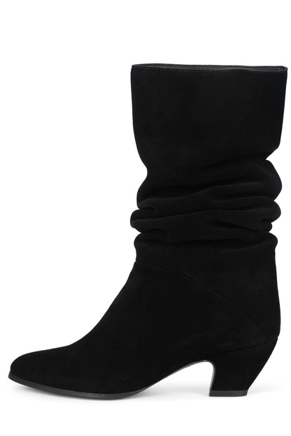 MONMOUTH - Black Suede |Jeffrey Campbell