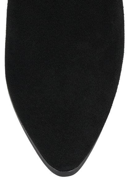 MONMOUTH - Black Suede |Jeffrey Campbell