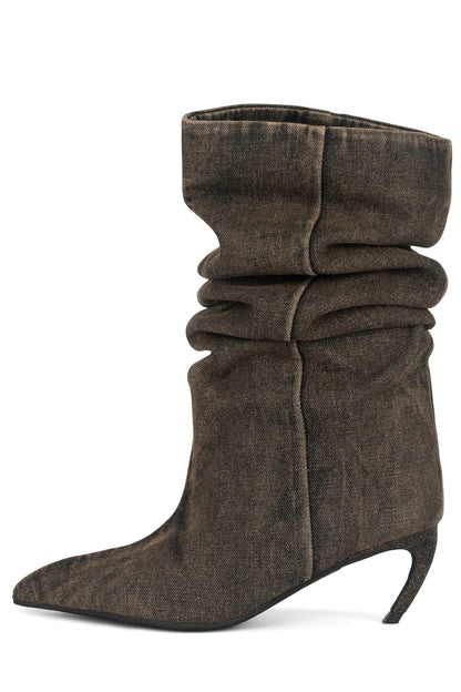 BANGA-DEN - Brown Denim |Jeffrey Campbell