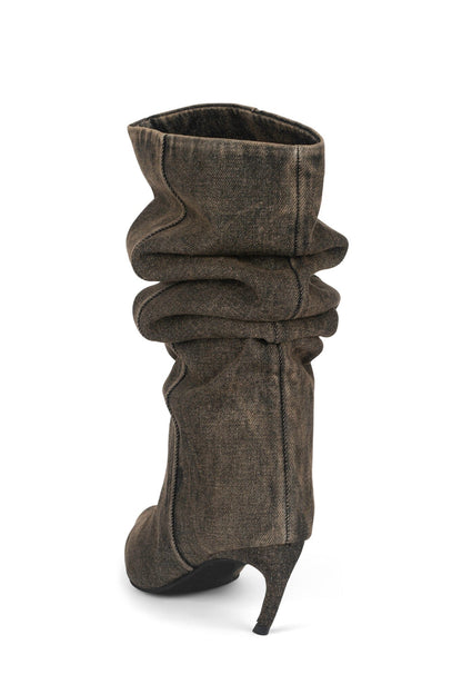 BANGA-DEN - Brown Denim |Jeffrey Campbell