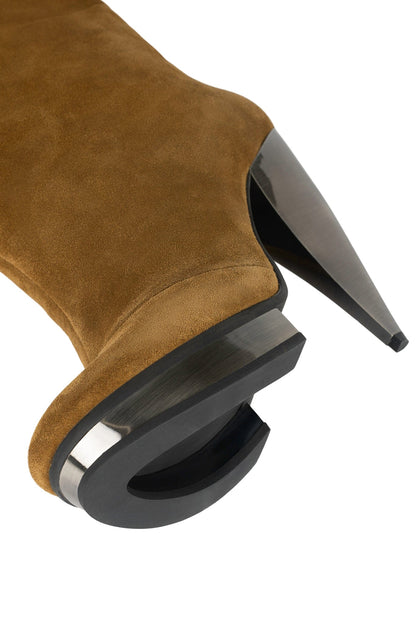 SLAY - Olive Suede |Jeffrey Campbell