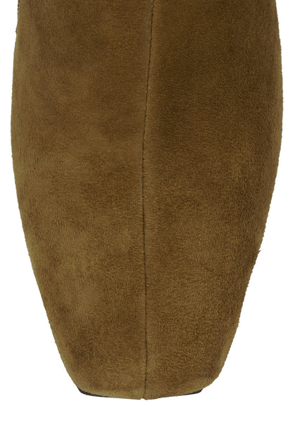 SUSANNA-K - Khaki Suede |Jeffrey Campbell