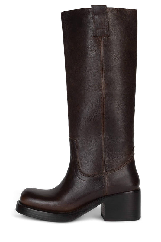 REFLECT-HI Knee-High Boot - Brown Brown |Jeffrey Campbell