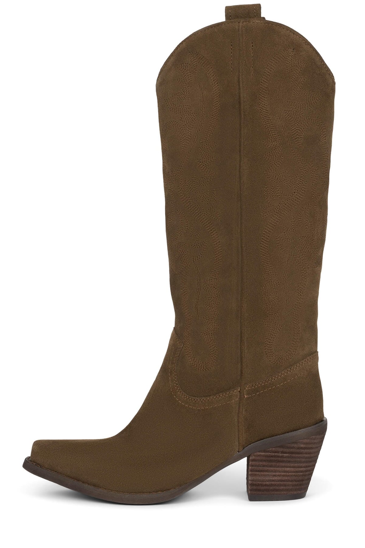 RANCHER-K Western Boots - Brown Suede |Jeffrey Campbell