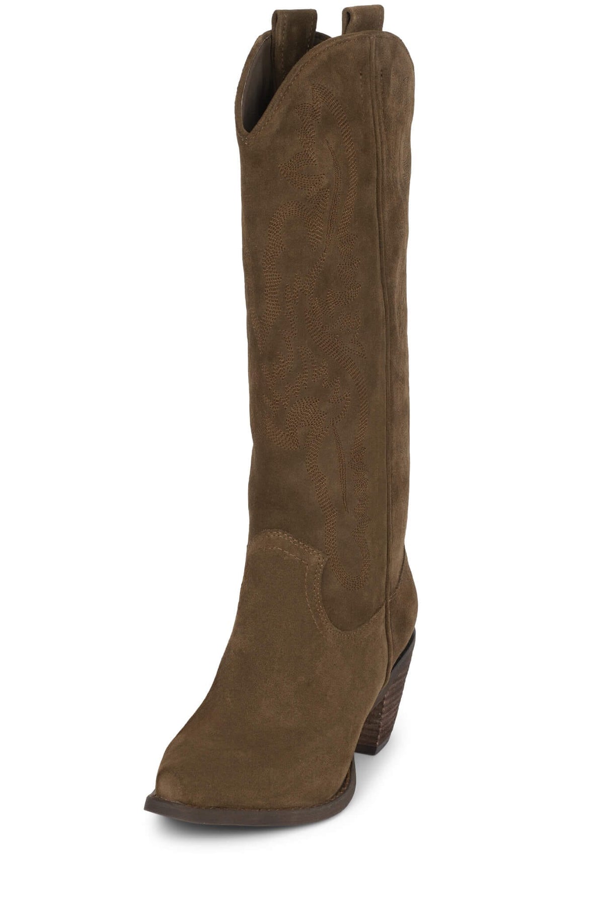 RANCHER-K Western Boots - Brown Suede |Jeffrey Campbell