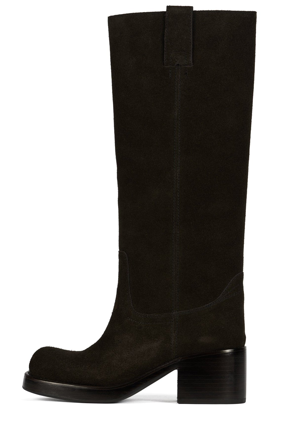 REFLECT-HI Knee-High Boot - Brown Suede |Jeffrey Campbell