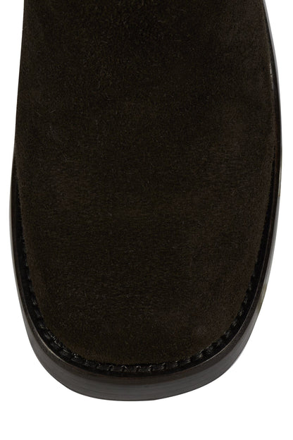 REFLECT-HI Knee-High Boot - Brown Suede |Jeffrey Campbell
